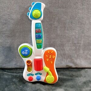 VTech Strum and Jam KidiBand 3-in-1 Musical Guitar Toy Blue White Orange